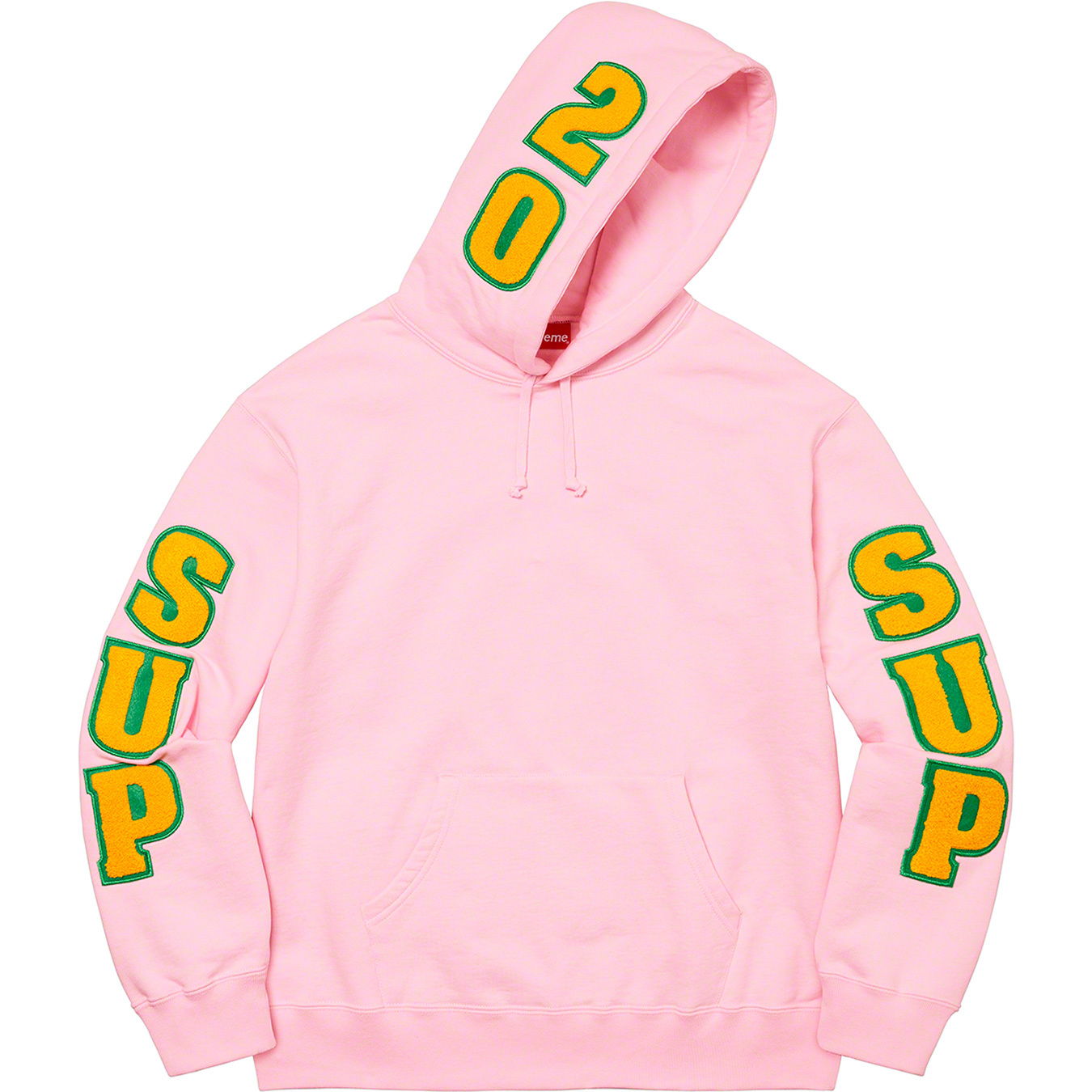 Supreme Team Chenille Hooded Sweatshirt | Supreme 22ss