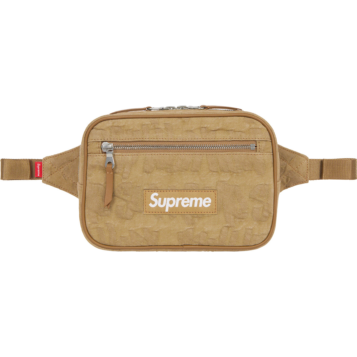 Fat Tip Jacquard Denim Waist Bag | Supreme 22ss