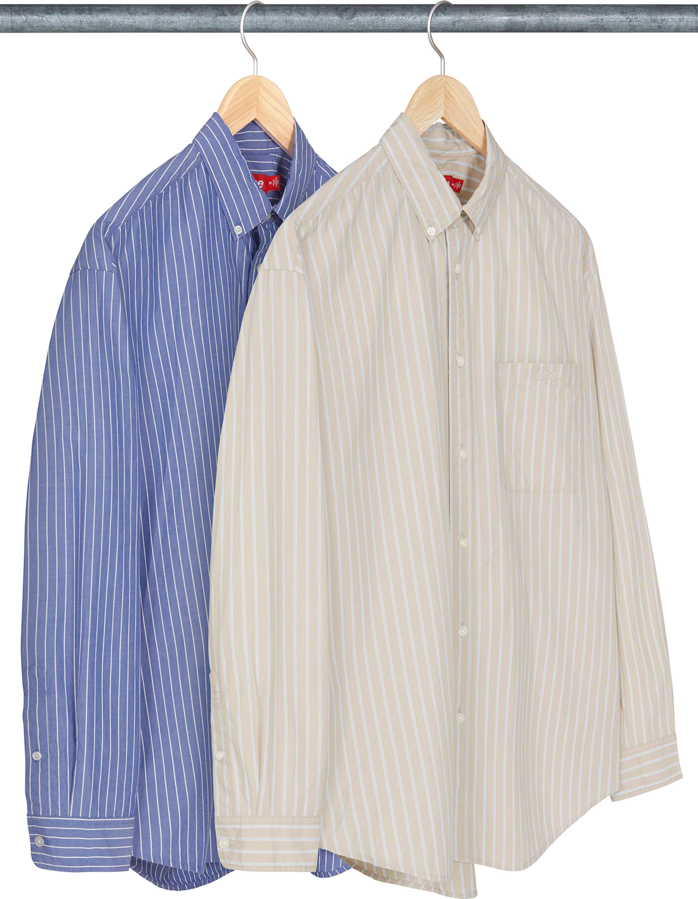 Loose Fit Stripe Shirt | Supreme 23fw