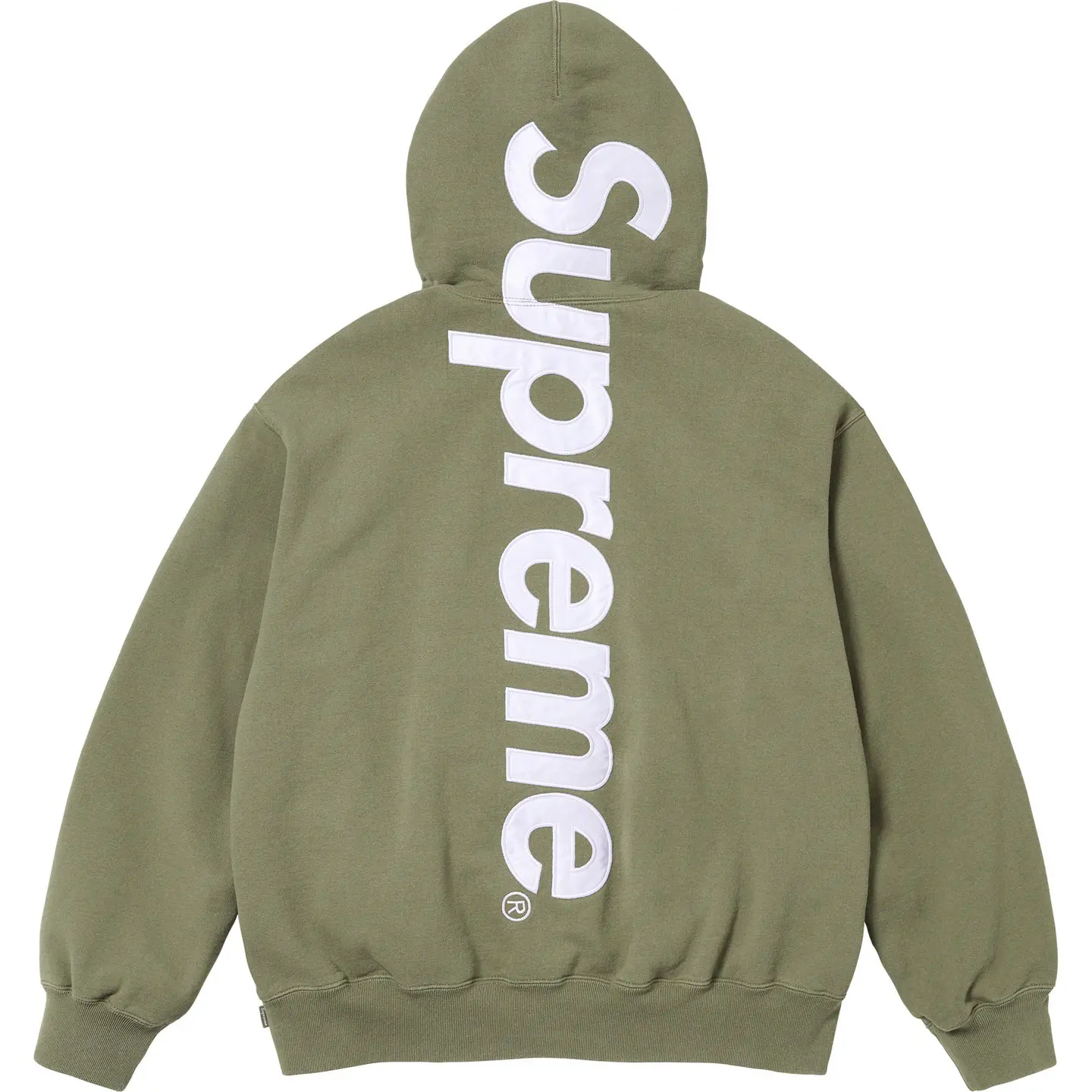 Satin Appliqué Hooded Sweatshirt | Supreme 23fw
