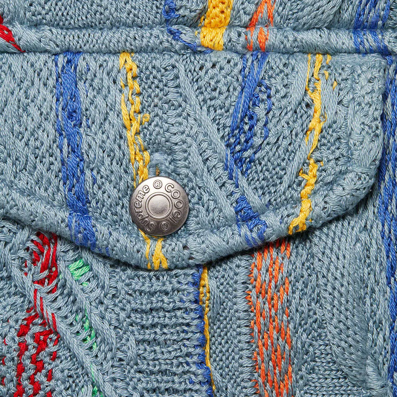 Supreme®/Coogi® Trucker Jacket | Supreme 23ss