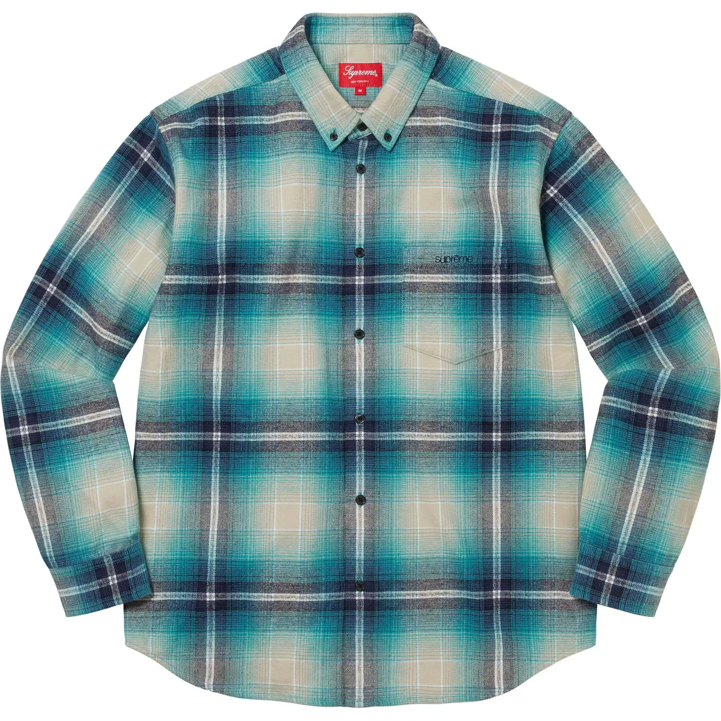 Shadow Plaid Flannel Shirt | Supreme 23ss