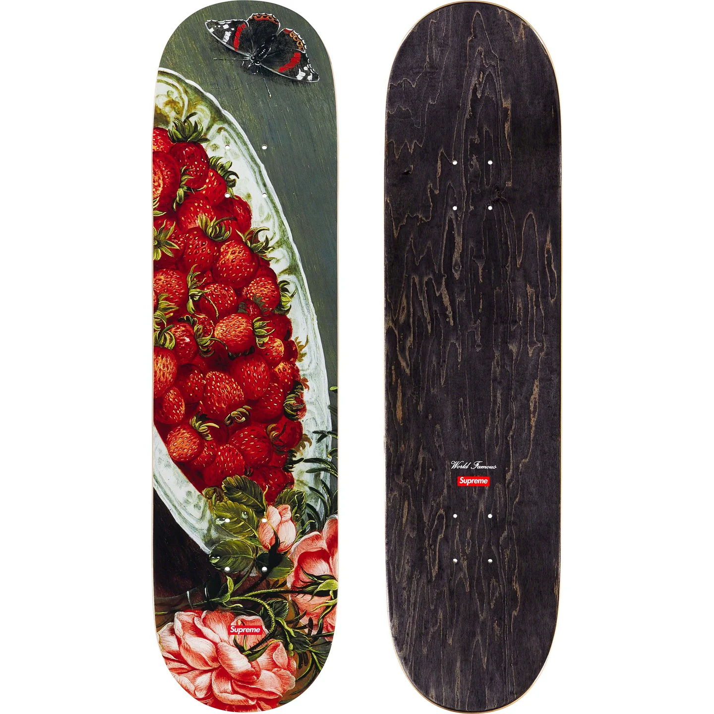 Strawberries Skateboard | Supreme 23ss