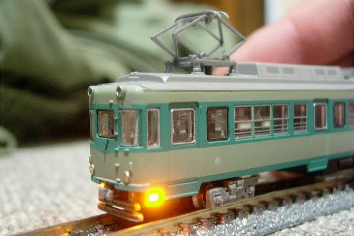 鉄コレ京阪80型」の車幅灯を点灯化してみた。 – 煤式自動連結器