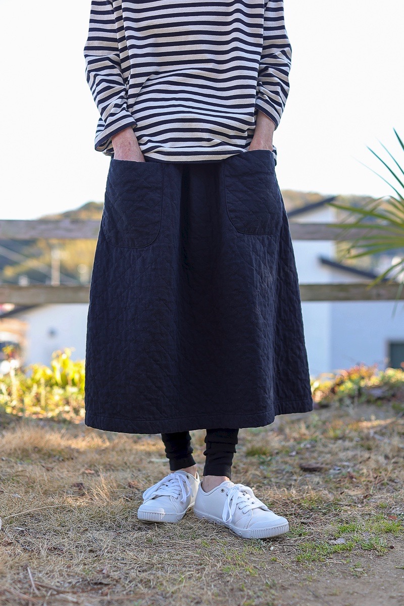 homspun 30/1 天竺キルティングスカート – SUSCON