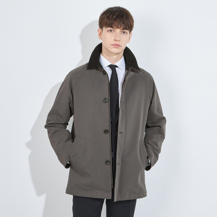 SL】ショートジャケットコート/グレー（SLR2605-25_X）｜レディース