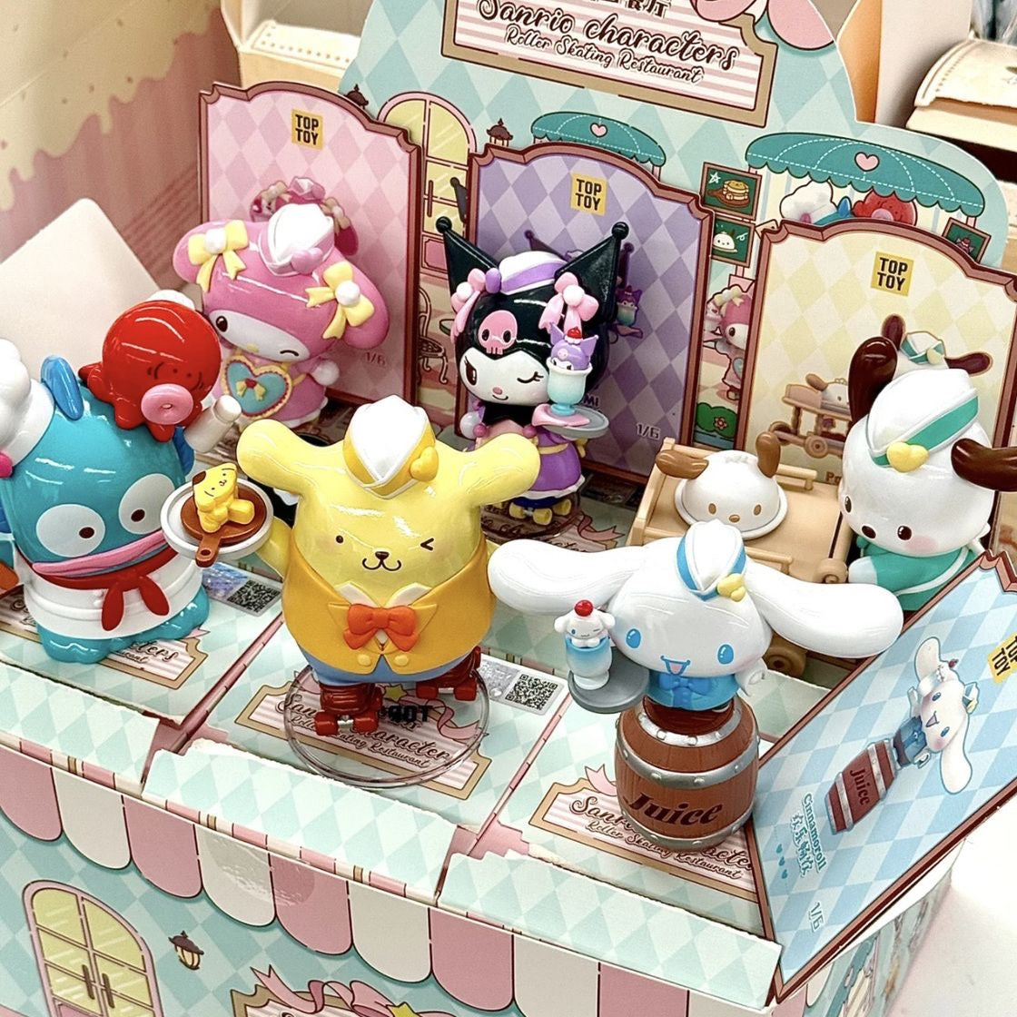 Sanrio Toptoy Roller Retro Diner Series Figure Blind Box – Suteki