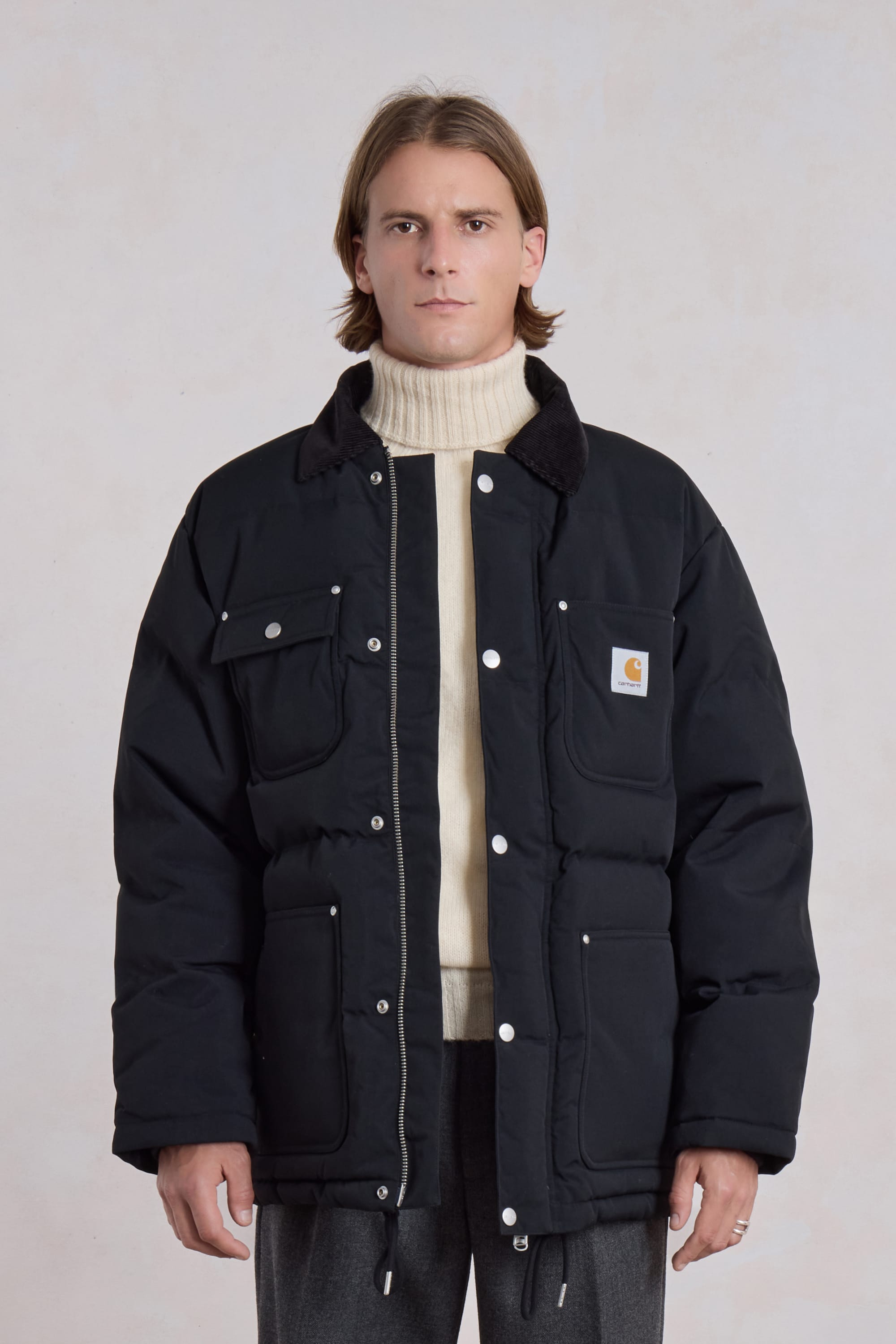 CARHARTT WIP - Rayler Jacket Black Nylon – suuupply