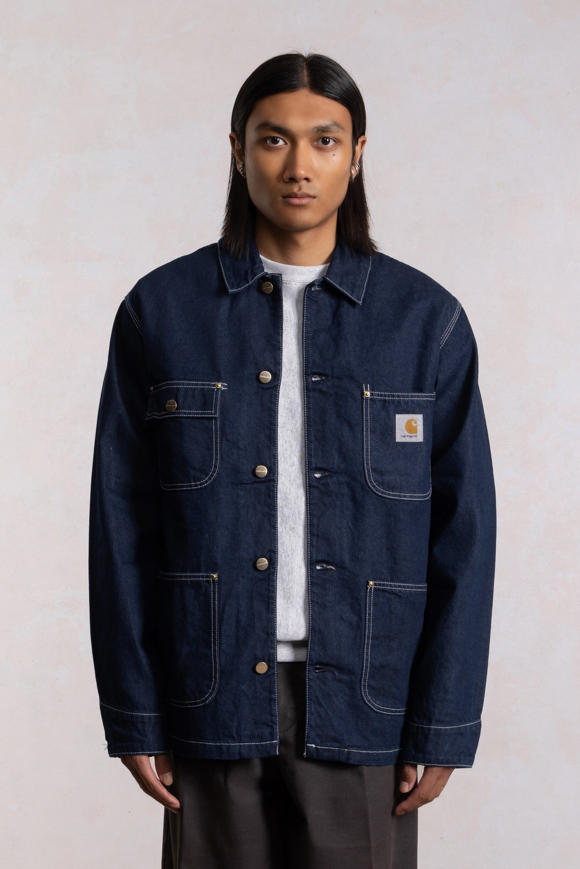 CARHARTT WIP - OG Chore Coat Denim one wash – suuupply