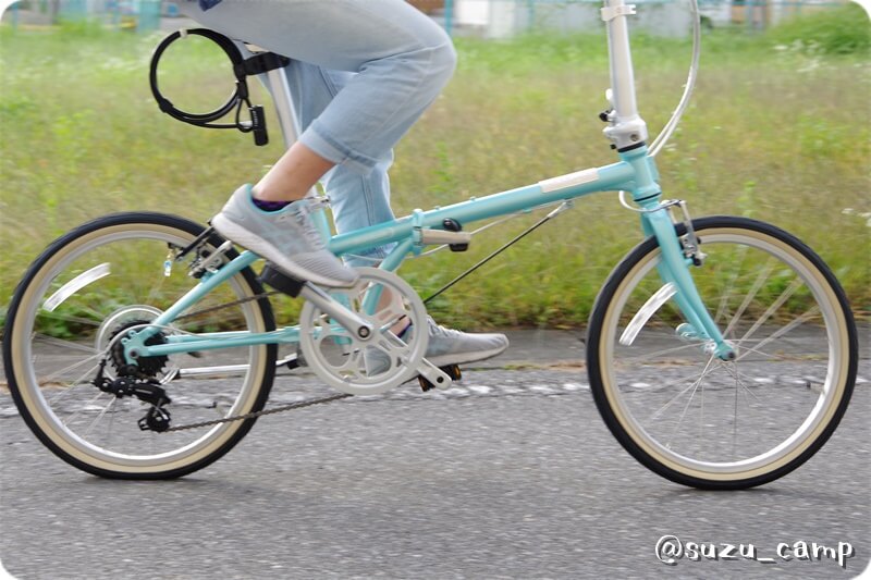 ゆるキャン△愛ここに極まれり？】折り畳み自転車「DAHON Boardwalk D7