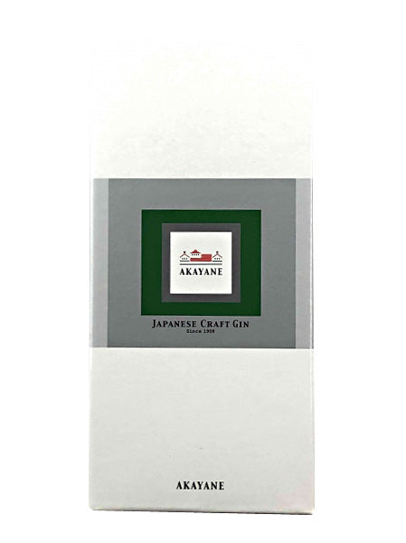 赤屋根 AKAYANE クラフトジン 緑茶 720ml／佐多宗二商店 – 鈴木酒販