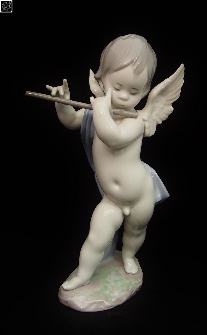 リヤドロ】【フルート吹きの天使】【絶版】【1233】