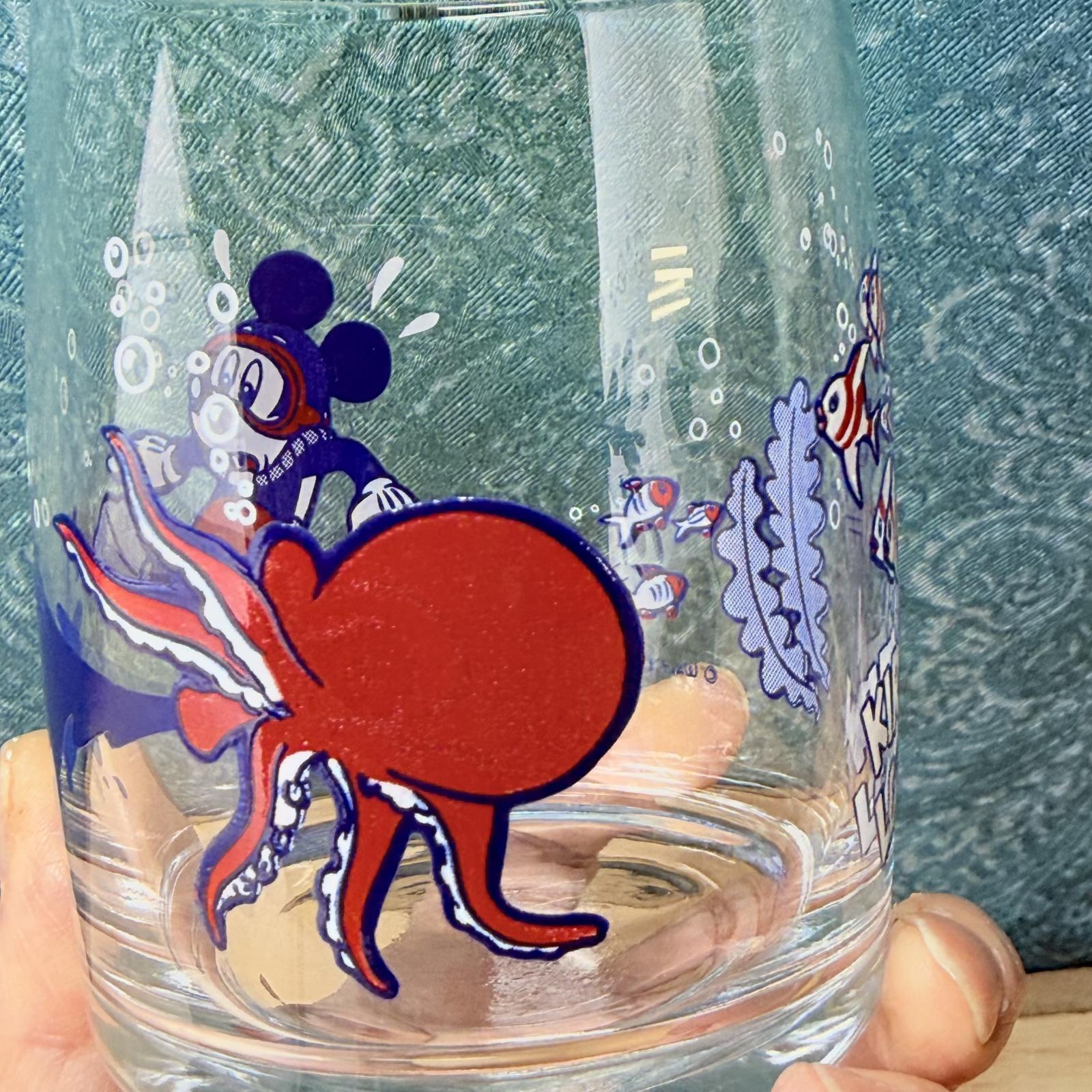 キリンレモン ディズニーくるくるどアップグラス ノベルティグラス