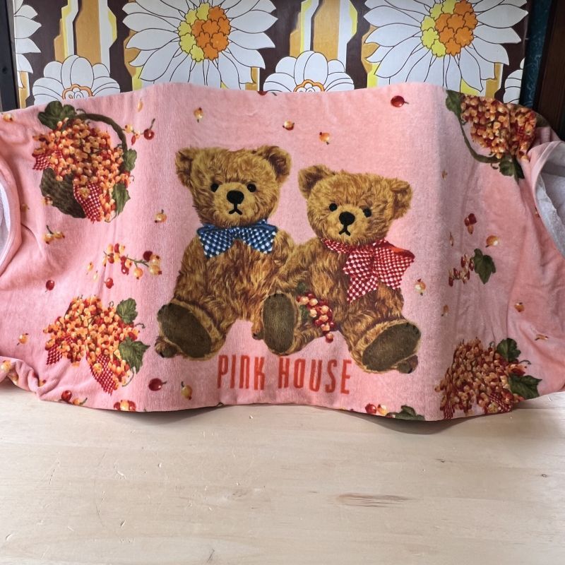 Old PINK HOUSE ピンクハウス 当時もの レア ボディタオル バスタオル