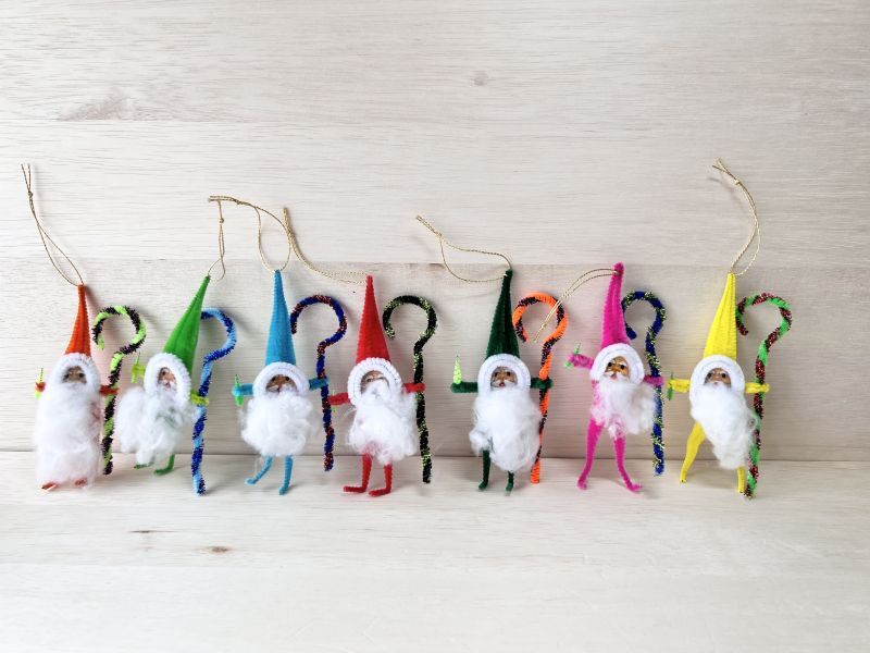 ☆モールサンタ☆昭和レトロなクリスマスオーナメント アンティーク