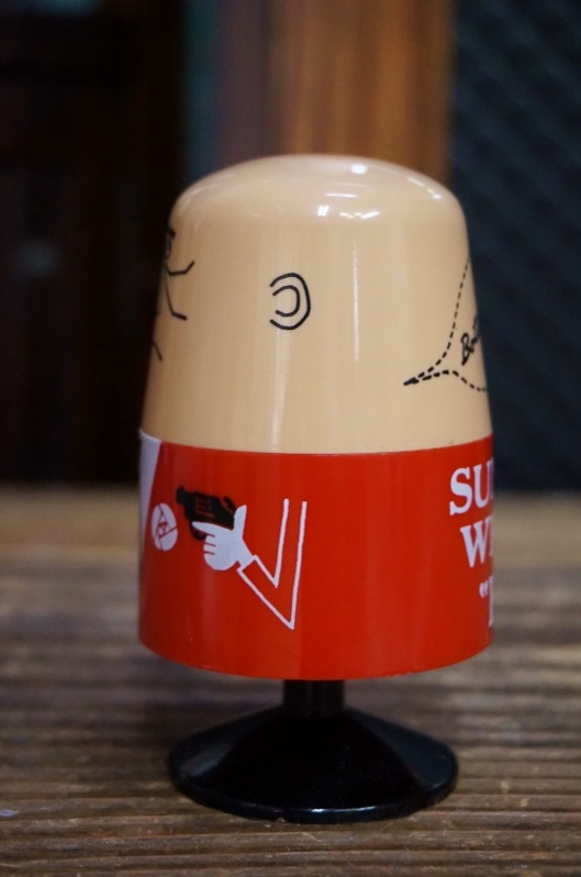 サントリーアンクルトリスウイスキー 爪楊枝入れ 当時物 非売品 TA242