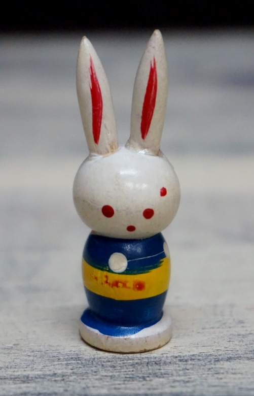 エスエス製薬 ピョンちゃんこけし 木製 非売品 ノベルティ レア OM346