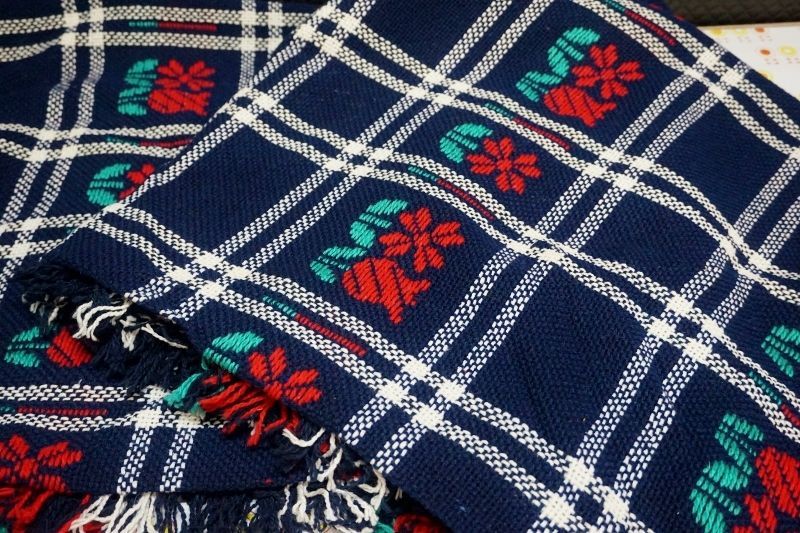 レトロポップ こたつ上掛け チューリップお花柄 マルチカバー NS335