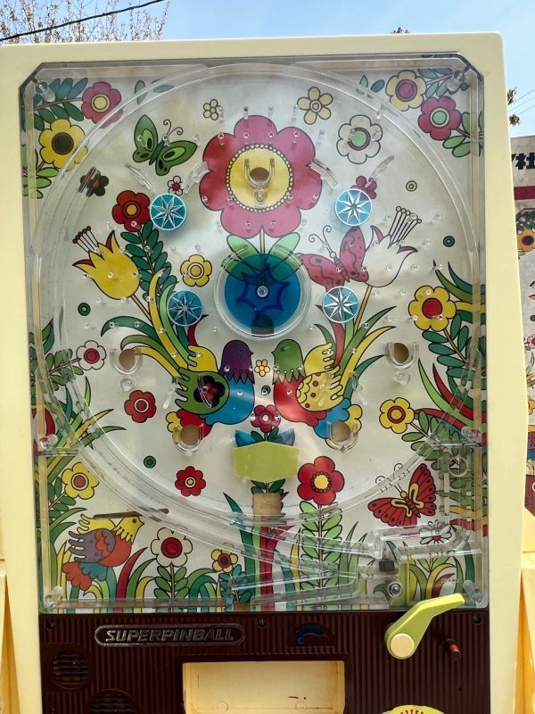 エポック社 ジャンボパチンコ スーパーピンボールゲーム お花