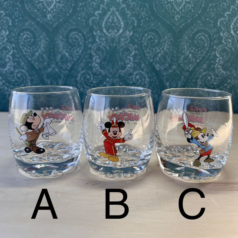 コカ・コーラノベルティグラス ディズニー ミッキーマウス ロック