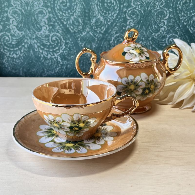 aurora China オーロラチャイナ カップ＆ソーサー / シュガーポット 各種