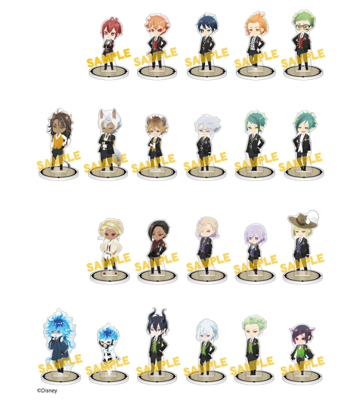 ツイステ】ディズニー ツイステッドワンダーランド ミニアクリル