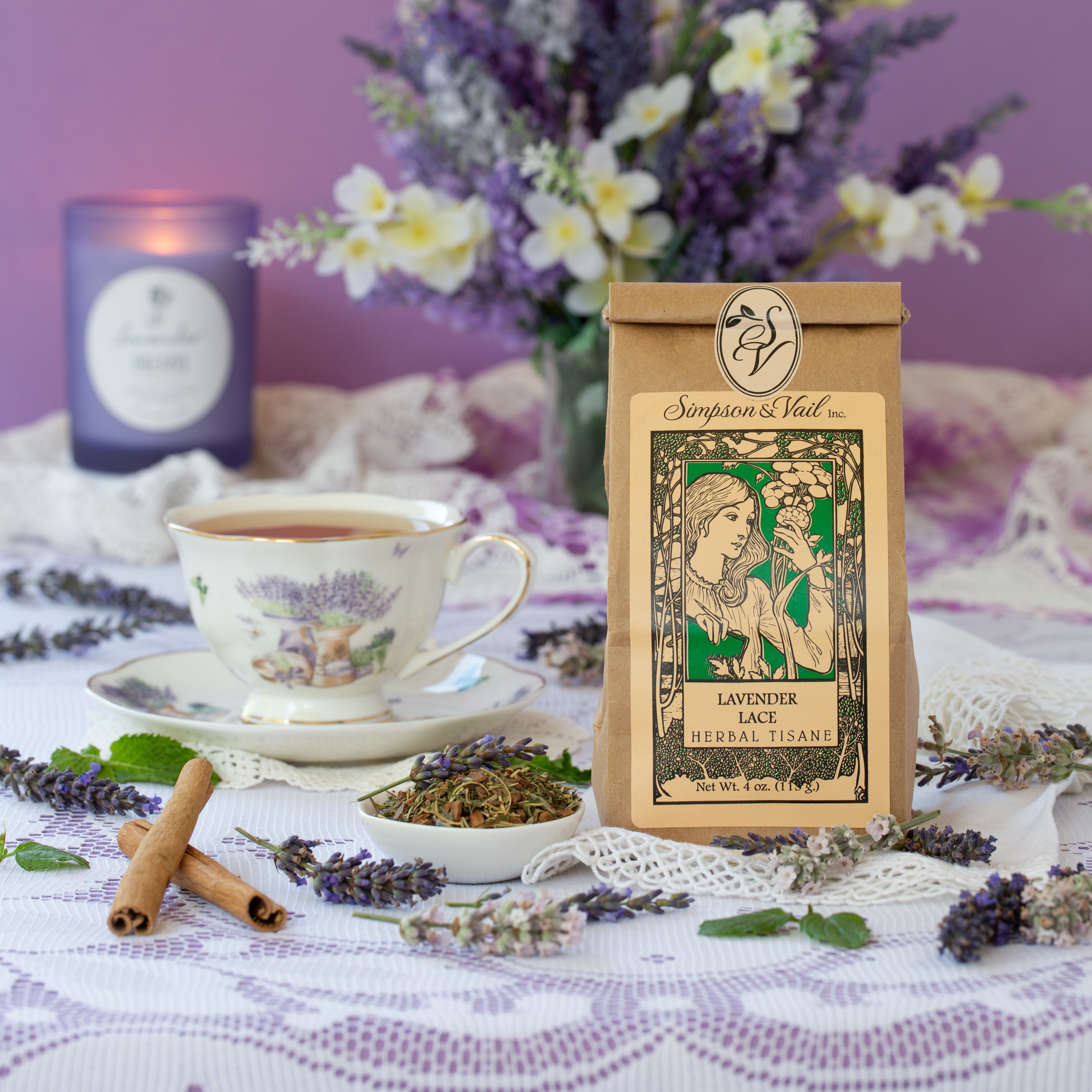 Lavender Lace - Herbal Tisane – Simpson & Vail