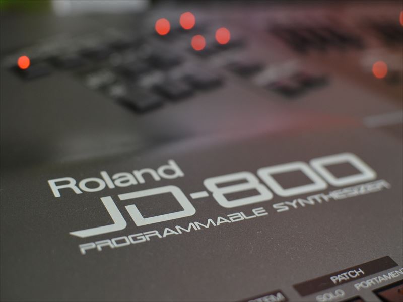 Roland JD-800をマスターキーボードにしてみた | SynthSonic