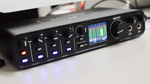 スピーカー切り替えにモニターコントローラー不要のオーディオ