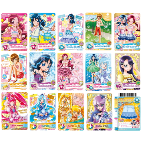 食玩王国オフィシャルウェブサイト プリキュア データカードダスグミ