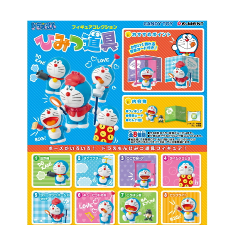 食玩王国オフィシャルウェブサイト ドラえもんひみつ道具フィギュア