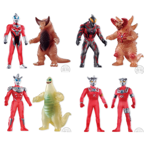 食玩王国オフィシャルウェブサイト ソフビヒーローVSウルトラ対決