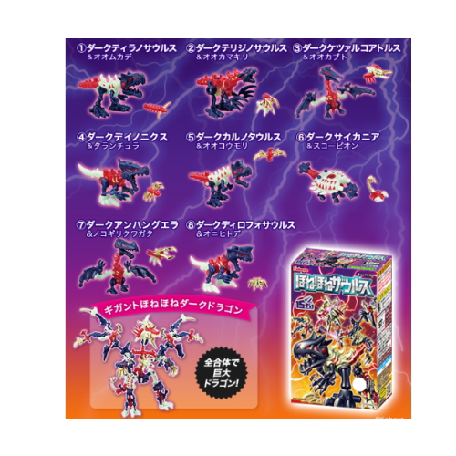 食玩王国オフィシャルウェブサイト ほねほねザウルス第31弾