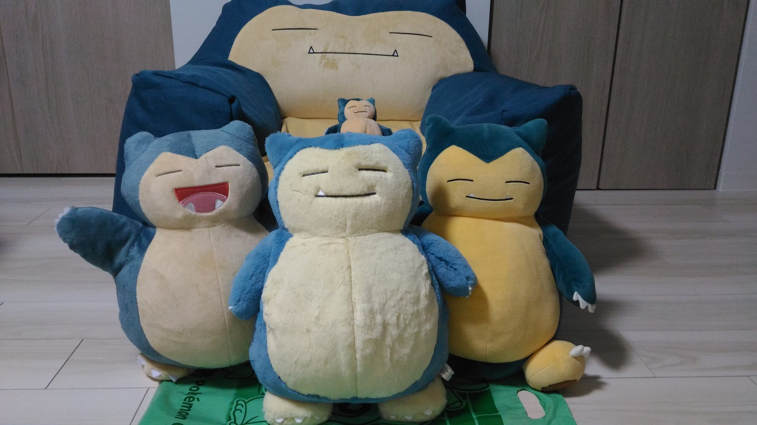 ポケモンセンター】カビゴンのふわふわ抱きぬいぐるみ購入レビュー