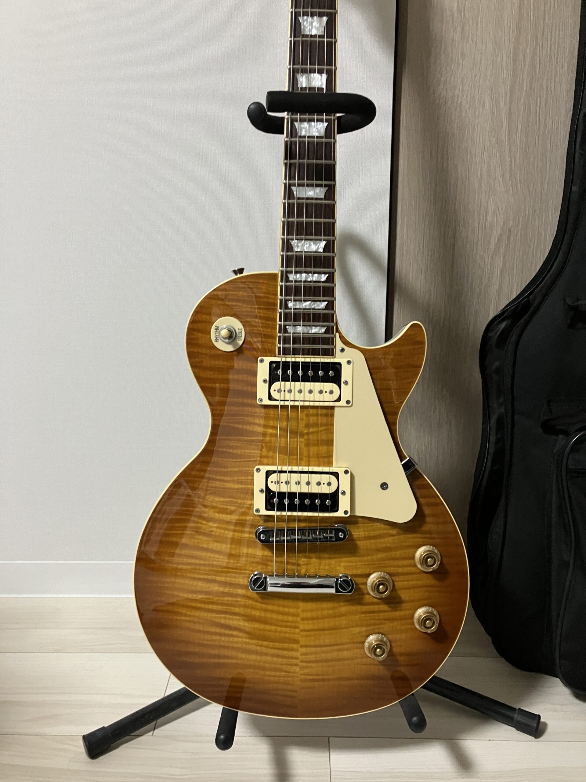 評価良いぞ】Bacchus BLS-700FM レスポールタイプを実際に買ったので